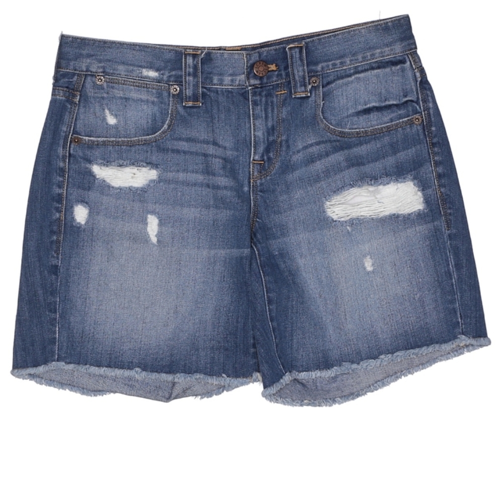 J Crew Distressed Cut-off Denim Shorts - Size 25 waist